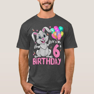 Camiseta Es mi sexto cumpleaños 6 años O
