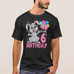 Camiseta Es mi sexto cumpleaños 6 años O