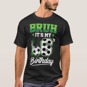 Camiseta Es Mi Sexto Cumpleaños Chico Fanático Del Deporte 