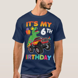 Camiseta Es mi sexto cumpleaños soy el Monstruo de los Seis