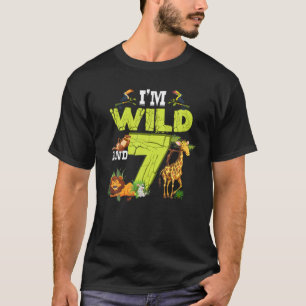 Camiseta Es mi tema de cumpleaños, Safari Jun