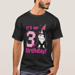 Camiseta Es Mi Tercer Cumpleaños Fronteriza A Los Amantes D
