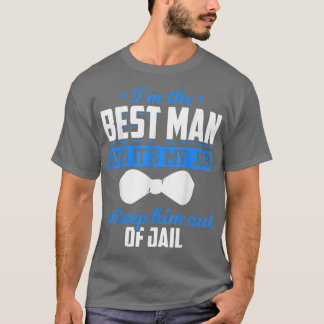Camiseta Es Mi Trabajo Mantenerlo Fuera De La Cárcel.
