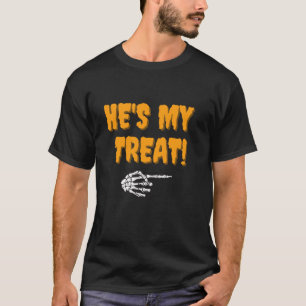 Camiseta Es mi tratamiento Skeleton Hand Funny Halloween Co