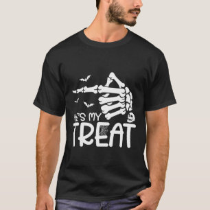 Camiseta Es mi trato, es mi engaño de Halloween Skeleton Co