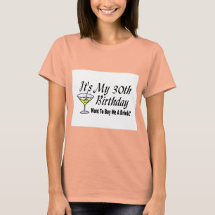 Camiseta Es mi trigésimo cumpleaños