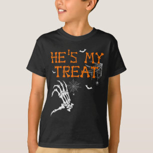 Camiseta Es mi truco que es mi gran golpe de halloween