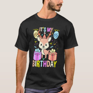 Camiseta Es mi venado de cumpleaños número 15