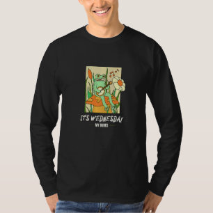 Camiseta Es Miércoles Mis Tipos S Como Rana Meme
