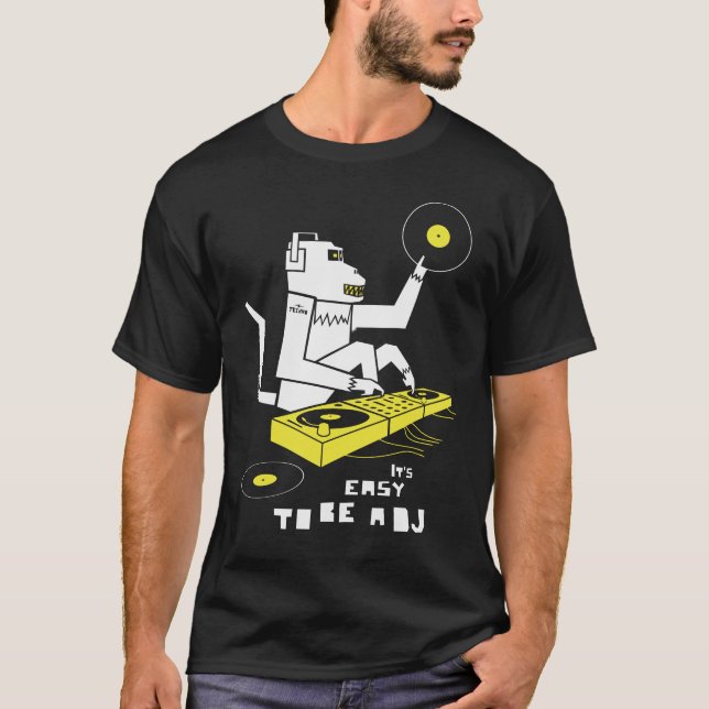 Camiseta Es montaje a ser DJ (Anverso)