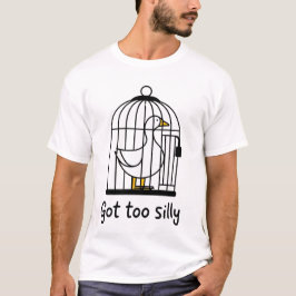 Camiseta Es Muy Gracioso Conseguir Un Meme Muy Tonto-Goose 