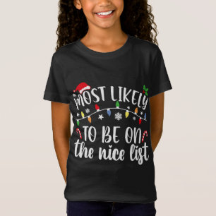 Camiseta Es Muy Probable Que Esté En La Familia De Navidade