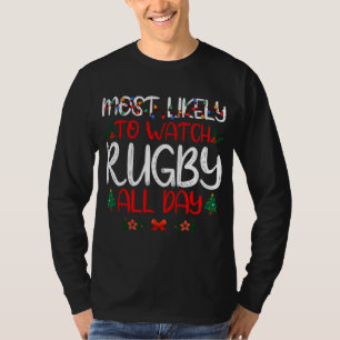 Camiseta Es muy probable que los navidades vean a la famili