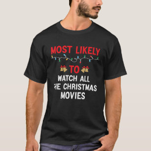 Camiseta Es Muy Probable Ver Todas Las Películas Que Coinci