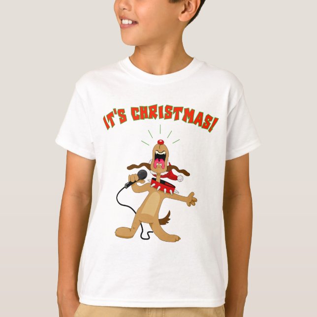 Camiseta ¡Es navidad! (Anverso)