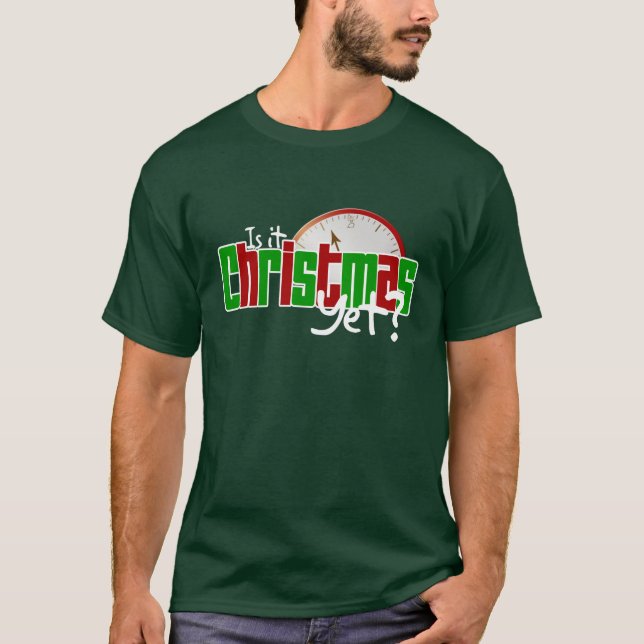 Camiseta ¿Es navidad todavía? (Anverso)