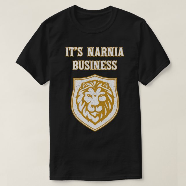 Camiseta Es Negocio Narnia (Diseño del anverso)