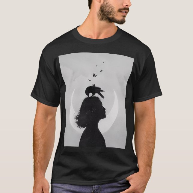 Camiseta ¿Es nuestra la oscuridad para tomar? (Anverso)