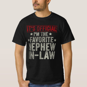 Camiseta Es oficial que soy el sobrino favorito