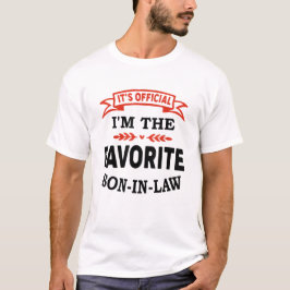 Camiseta Es oficial que soy el suegro favorito