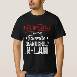 Camiseta Es oficial que soy la nieta favorita