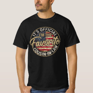 Camiseta Es oficial. Soy el pariente favorito.