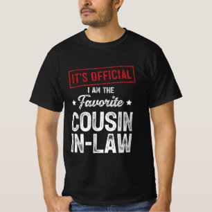 Camiseta Es oficial. Soy el pariente favorito.
