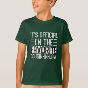 Camiseta Es oficial, soy el primo favorito