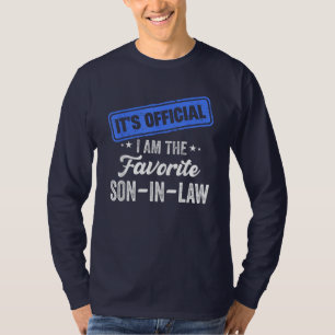 Camiseta es oficial, soy el yerno favorito