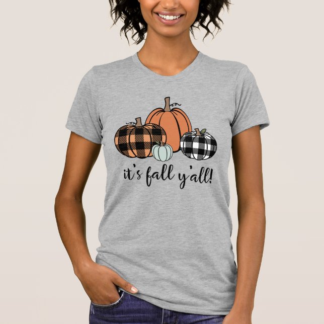 Camiseta Es otoño. (Anverso)