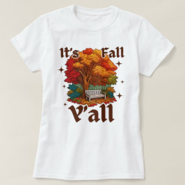 Camiseta Es otoño. | Temporada de otoño | Calabaza