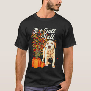 Camiseta Es Otoño Y todos Lindos Perro Labrador Retriever  
