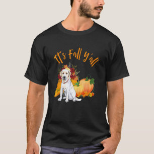 Camiseta Es Otoño Y'all Labrador Retriever Retriever Gracia