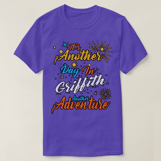 Camiseta Es otro día en Griffith otra aventura (Diseño del anverso)