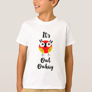 Camiseta Es owl owkay