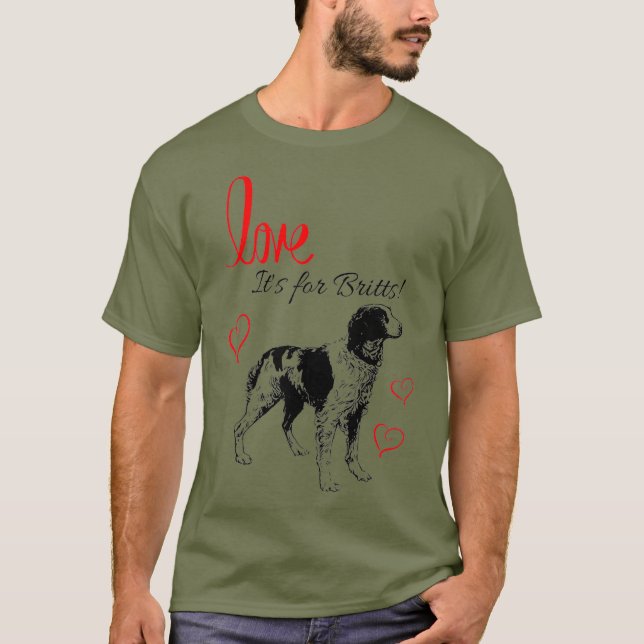 Camiseta Es para los británicos amar a los británicos españ (Anverso)