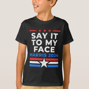 Camiseta Es Para Mi Gente De Cara Votar A Harris Walz