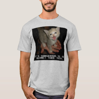 Camiseta Es peligroso ir solamente