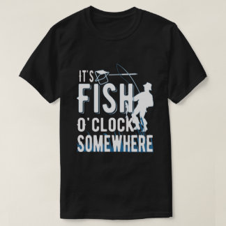 Camiseta Es Pescado en algún lugar - Entusiasta de la pesca