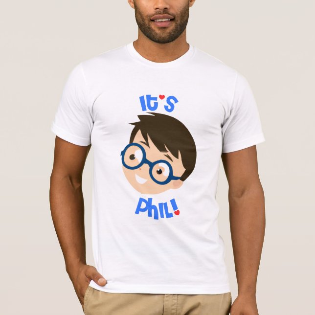 Camiseta ¡Es Phil! (Anverso)