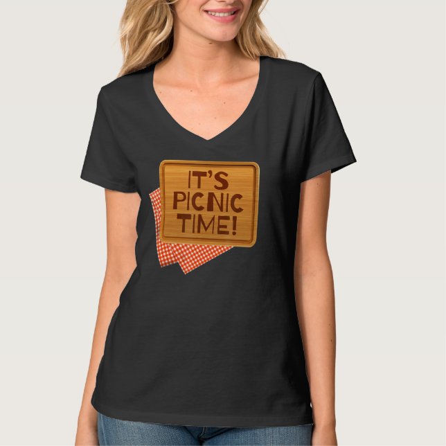 Camiseta Es picnic al aire libre (Anverso)