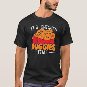 Camiseta Es pollo frito de nuggy de pollo.