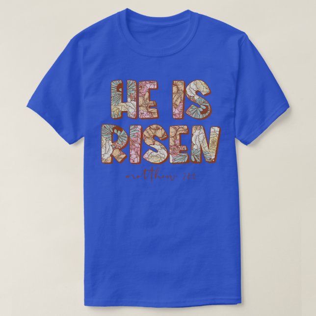 Camiseta Es Risen Matthew (Diseño del anverso)