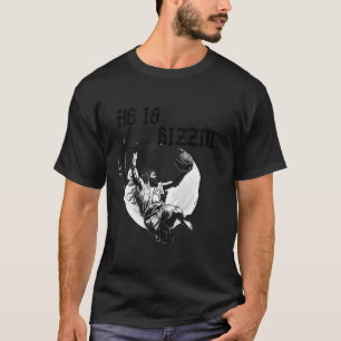 Camiseta Es Rizzin Gracioso Jesús Meme De Baloncesto Cristi