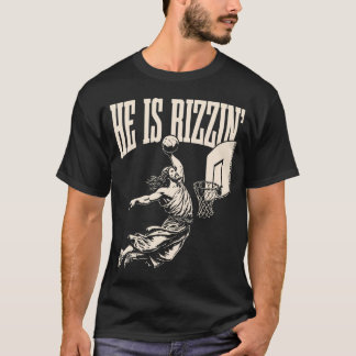 Camiseta Es Rizzin Jesús Rel Cristiano De Básquetbol De Pas