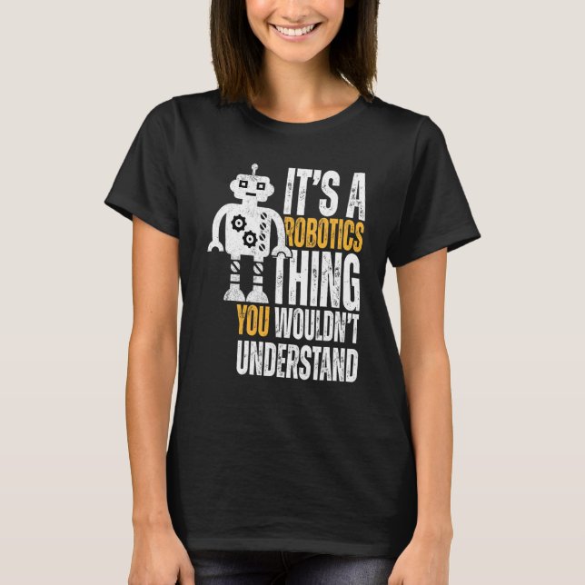Camiseta Es robótica (Anverso)