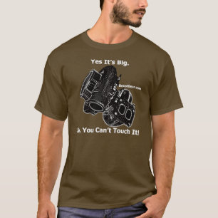 Camiseta Es sí grande. ¡No, usted no puede tocarlo! Cami