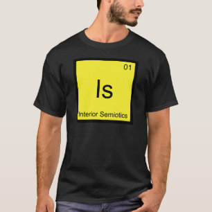 Camiseta Es - Símbolo de elemento de química de semítica in