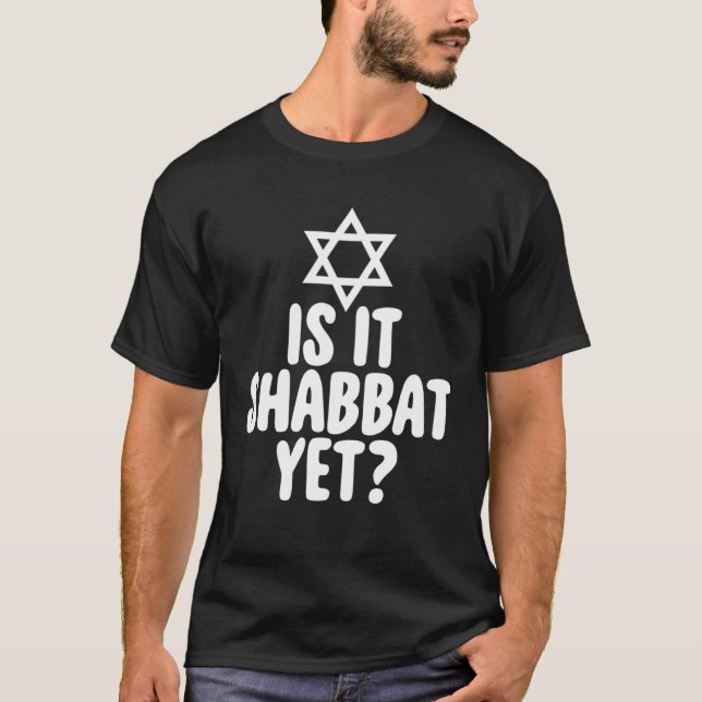 Camiseta Es Simplemente Shabbat Y Hanukkah (Anverso)