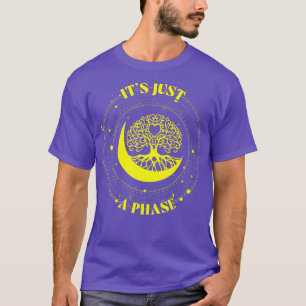 Camiseta Es sólo fases astronomía del eclipse de luna total